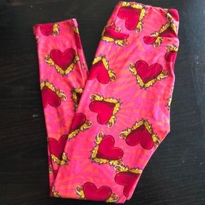 NWOT Valentines LuLaRoe OS Leggings!